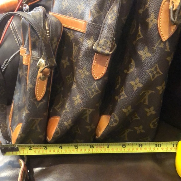 LOUIS VUITTON LV Danube Monogram Crossbody Bag PM / MM / GM Original Strap HTF - Picture 17 of 17